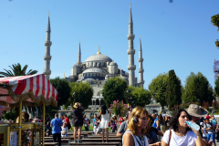 Błękitny Meczet – „ikona” Konstantynopola i Stambułu, widok od strony Placu Sułtana Ahmed