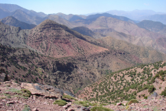Panorama Atlasu Wysokiego – na-przełęczy 2650 m n.p.m.