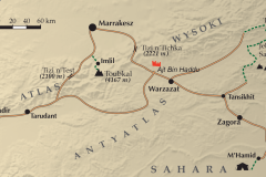 Trasa marokańśkiej wyprawy Sahara-Atlas Wysoki