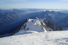 Na szczycie Mont Blanc, tzw. Dachu Europy