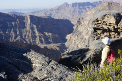 W drodze na najwyższy szczyt Omanu - Jebel Shams