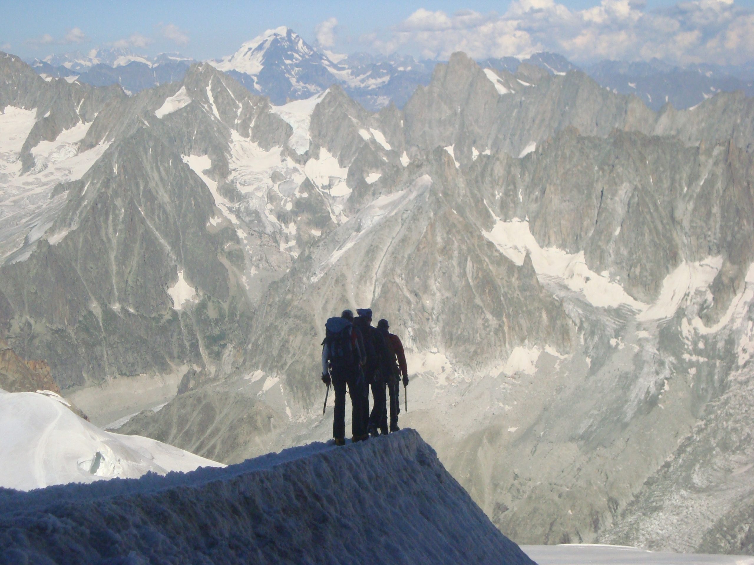 Mont Blanc z Cichym